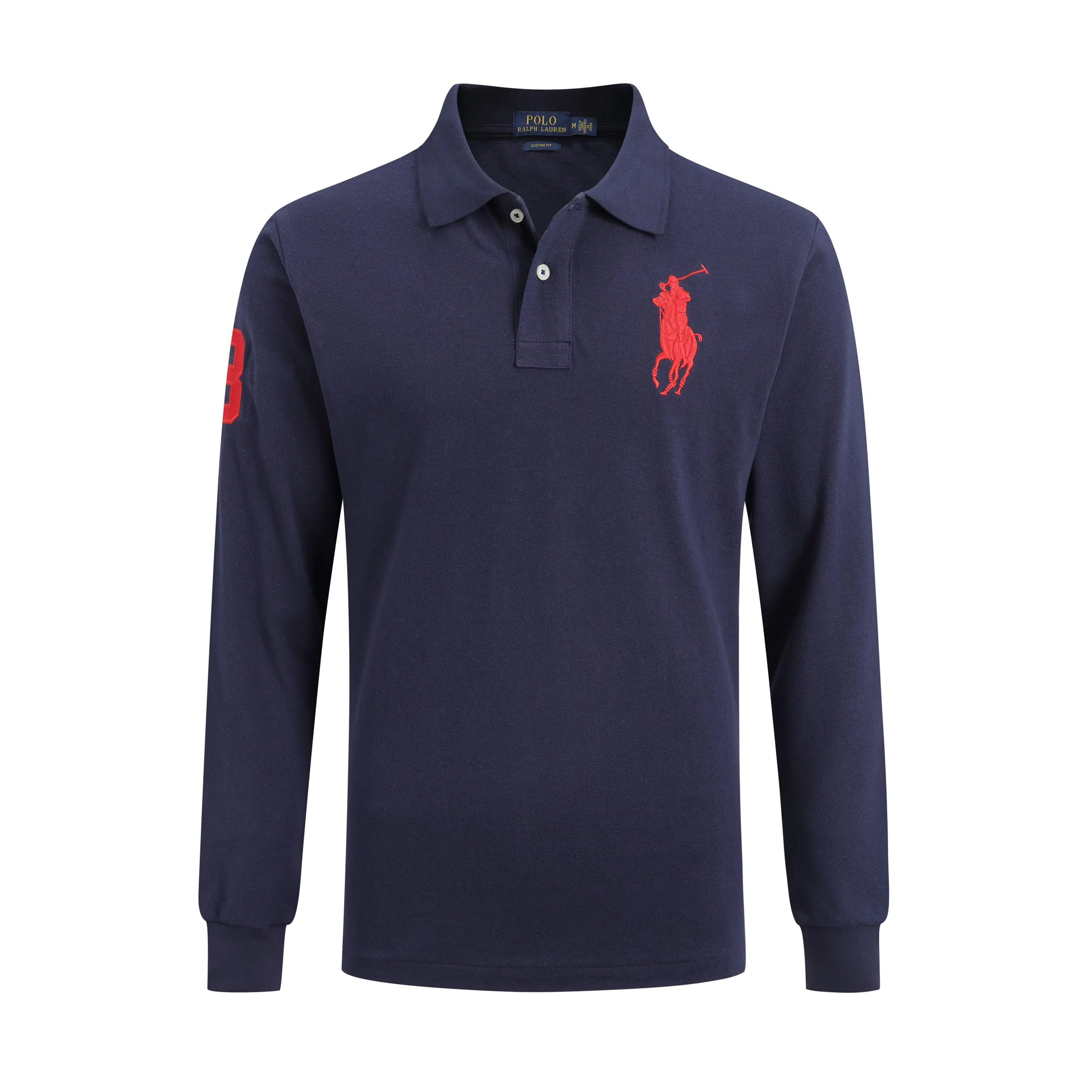 P190 Ralph Lauren polo pony logo long-sleeved polo shirt Item number: 9920 Color chart